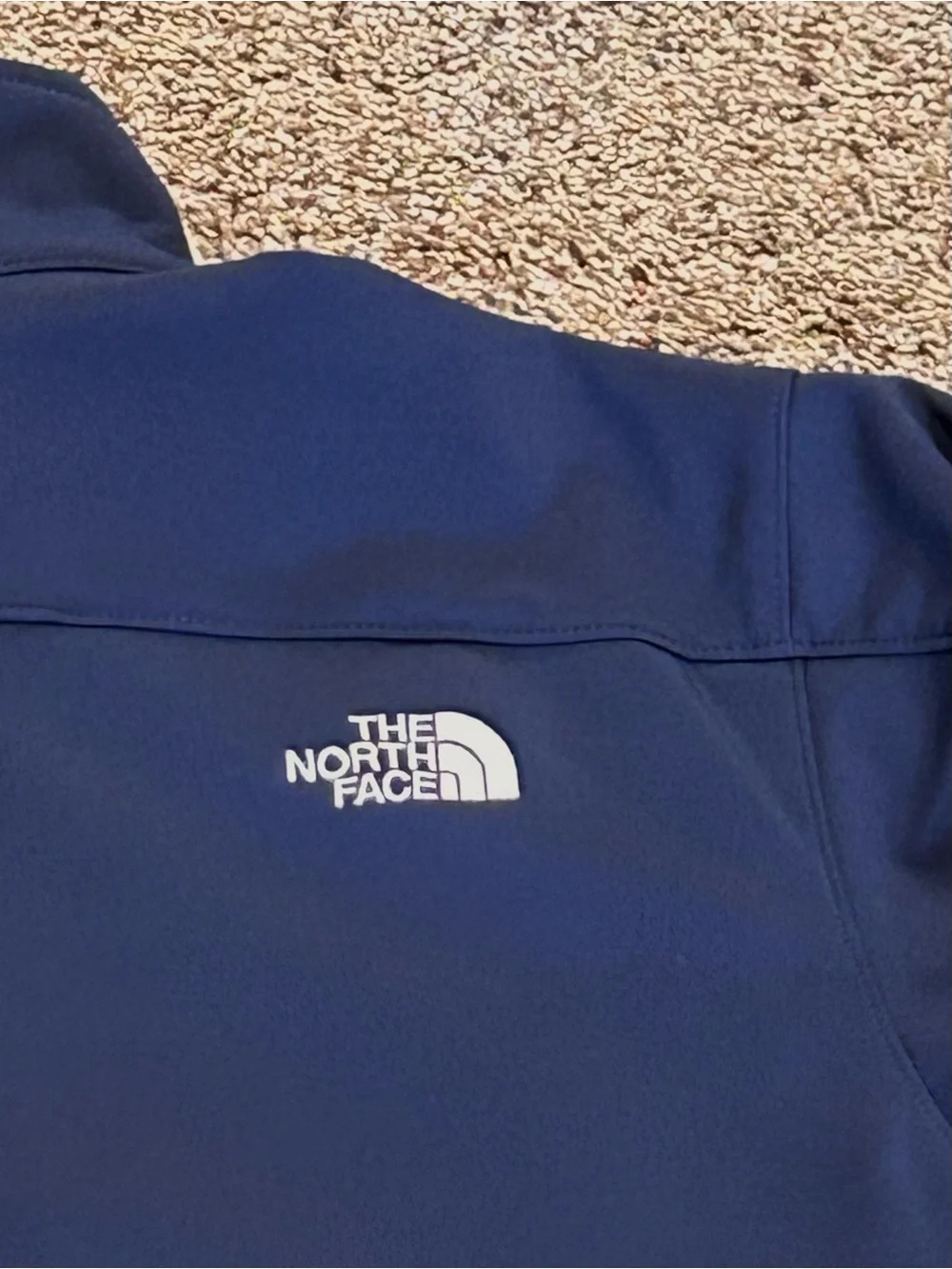 The North Face Navy Blue Apex Bionic Softshell Jacket Water Repellent Men’s L